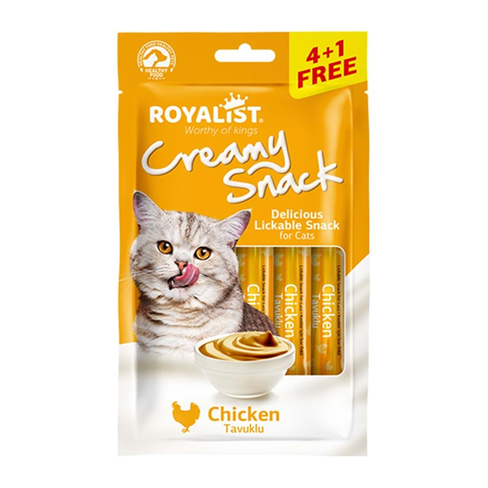 ROYALİST CREAMY SNACK - CHİCKEN 75 GR