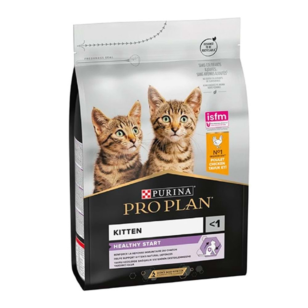 PRO PLAN 3 KG KITTEN ORIGINAL ZENGİN TAVUK ETLİ YAVRU KEDİ MAMASI