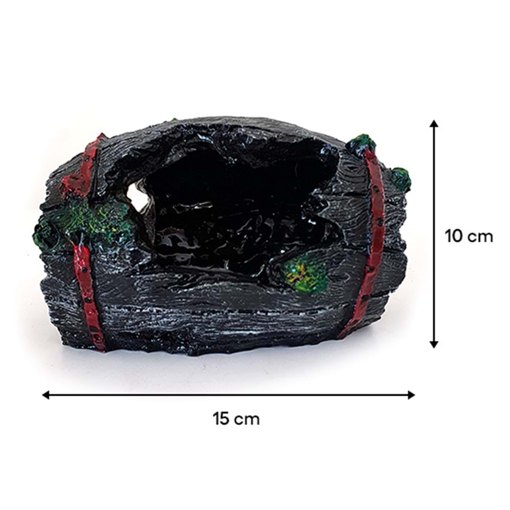 BONİSA AKVARYUM DEKOR BÜYÜK FIÇI 15x10 CM