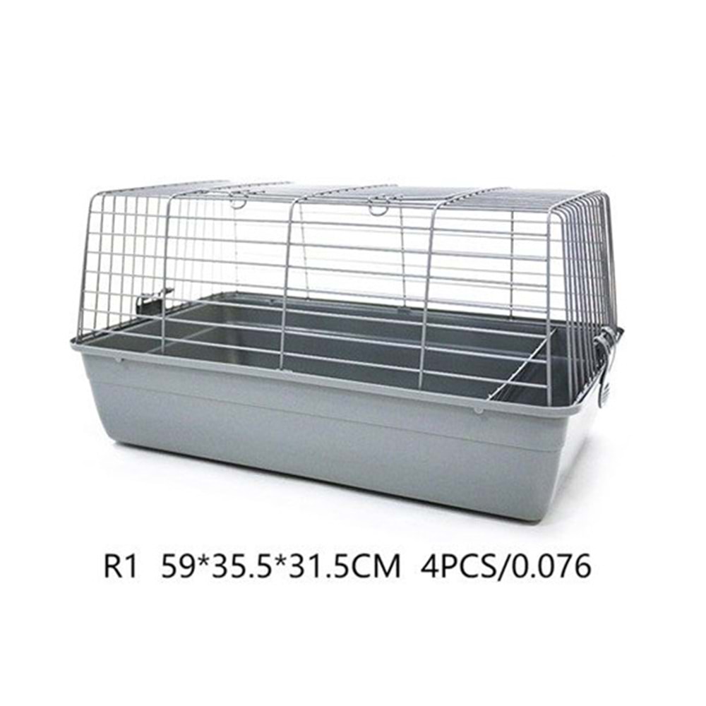 D-PETS TAVŞAN KAFESİ R1 59*35.5*31.5CM