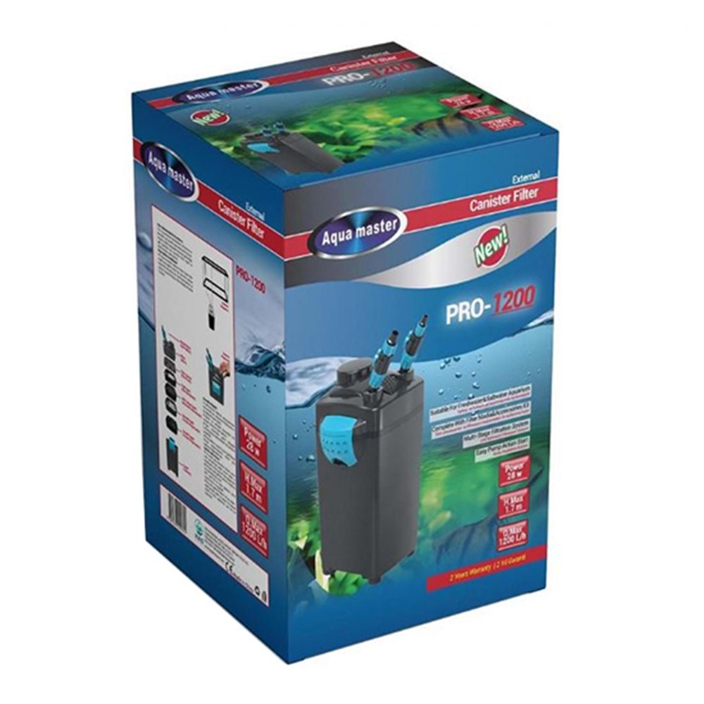 AQUA MASTER EXP-1200 DIŞ FİLTRE - 1200 LT