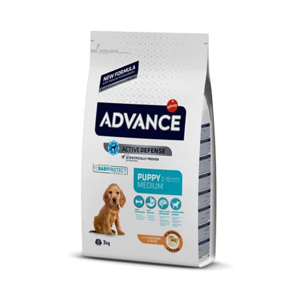 ADVANCE 3 KG DOG PUPPY PROTECT MEDIUM