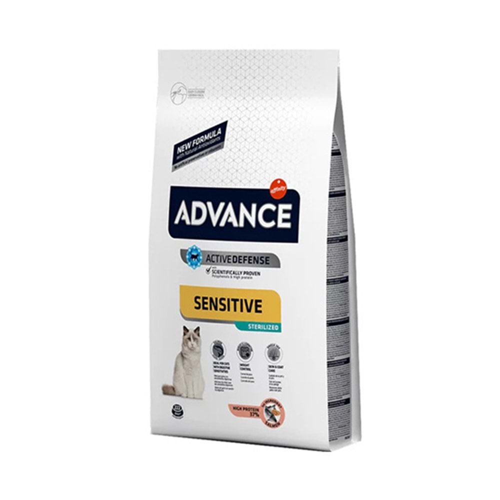 ADVANCE 3 KG CAT STERILIZED SALMON SENSITIVE