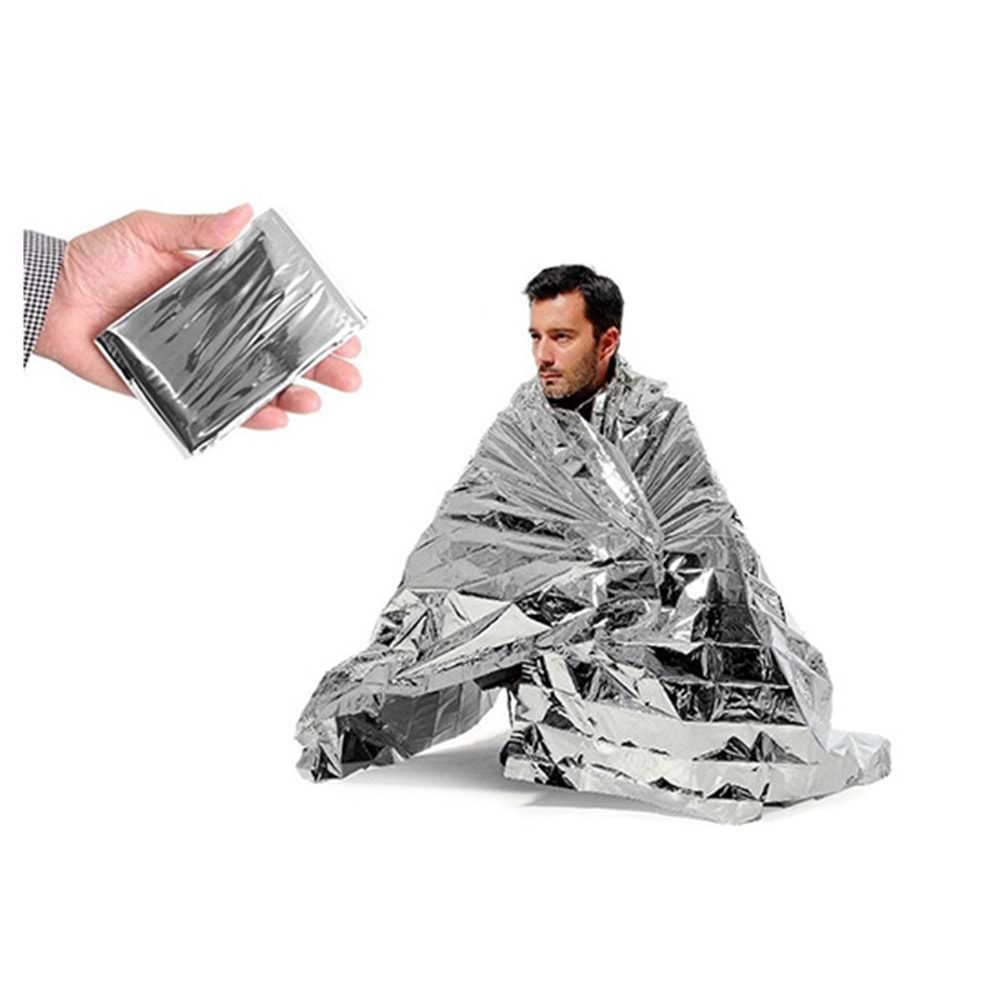 CAPTAIN BLANKET 7404 ACİL DURUM TERMAL BATTANİYE 160 X 210 CM