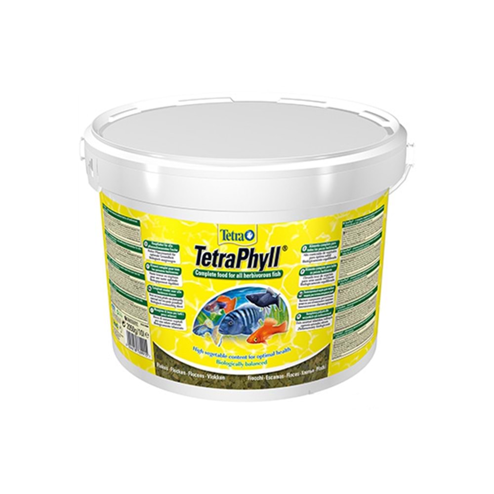TETRA PHYLL FLAKES BALIK YEMİ KOVA 10 LT