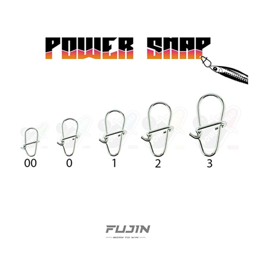 FUJİN POWER SNAP 9,5 KG ÇEKERLİ KLİPS #1