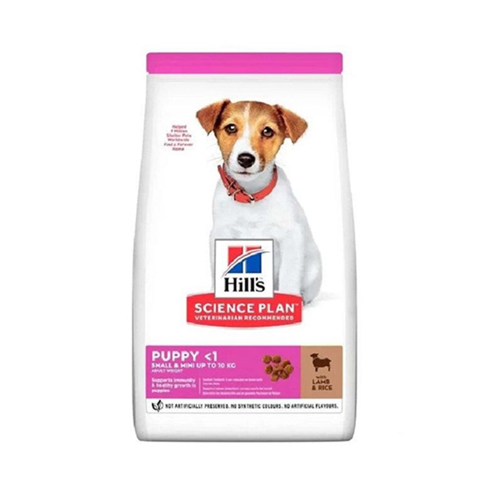 HİLLS 6 KG SP KUZULU KÜÇÜK VE MİNİ IRK YAVRU KÖPEK MAMASI