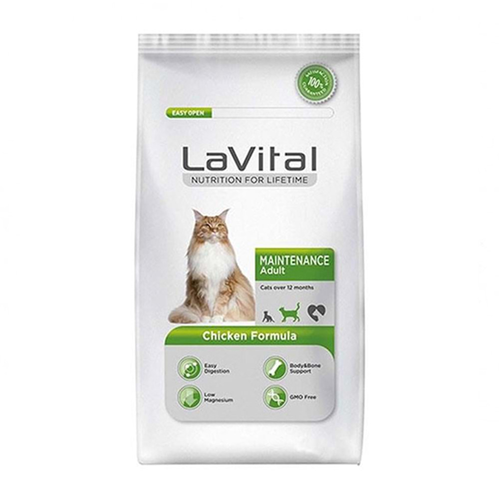 LAVİTAL 1,5 KG CAT MAINTANANCE KEDİ TAVUKLU