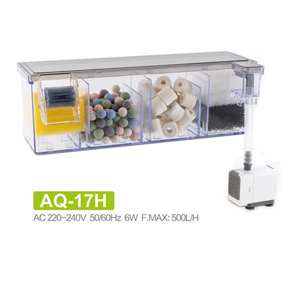 SOBO AQ-17H BİO ASKI FİLTRE 500 LT/SAAT
