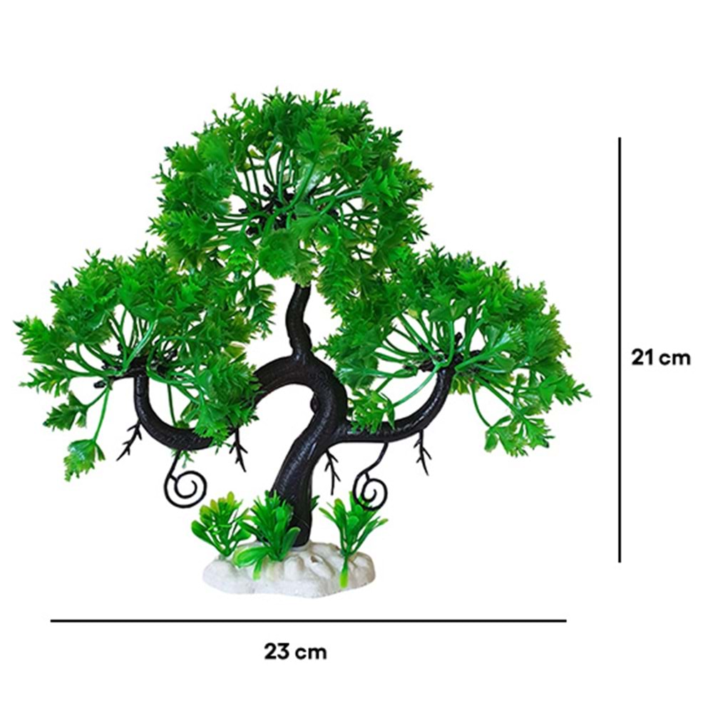 BONİSA PLASTİK BİTKİ BNS-2073 ( 23 x 21 CM )