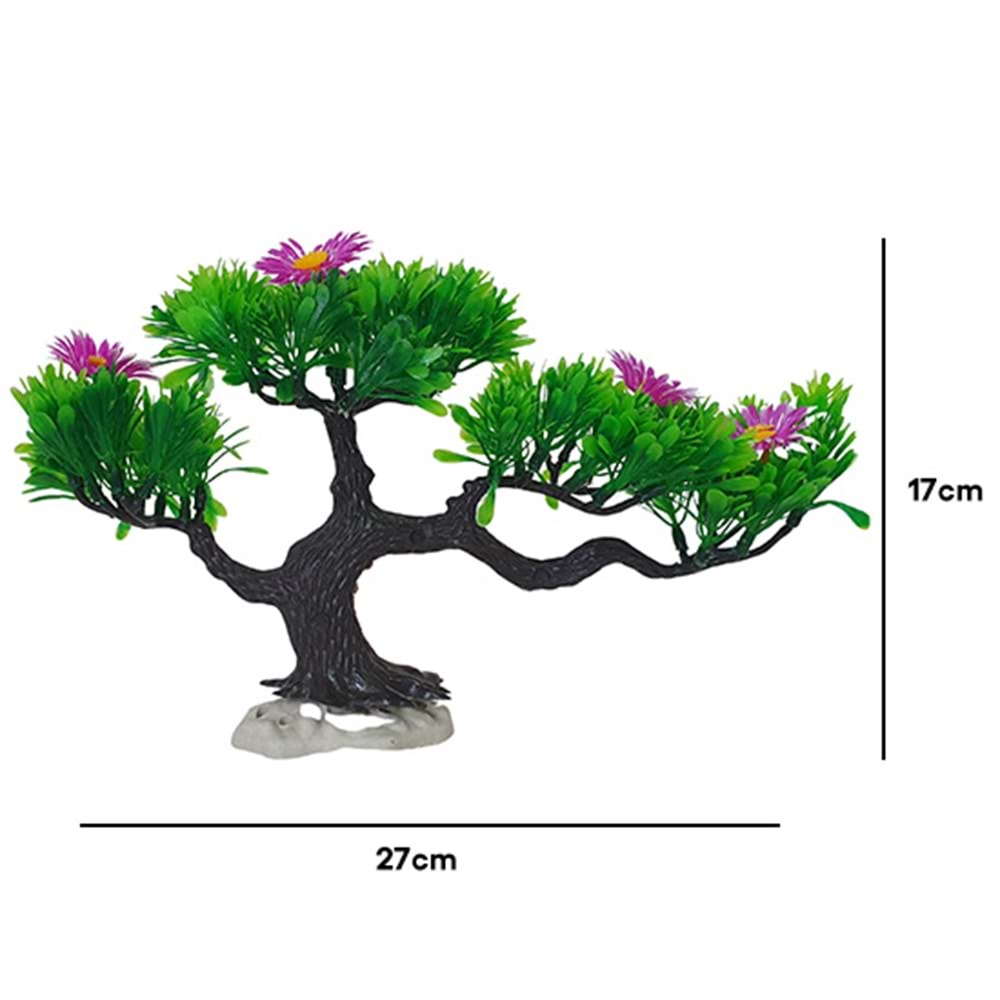 BONİSA PLASTİK BİTKİ BNS-3542 ( 27 x 17 CM )