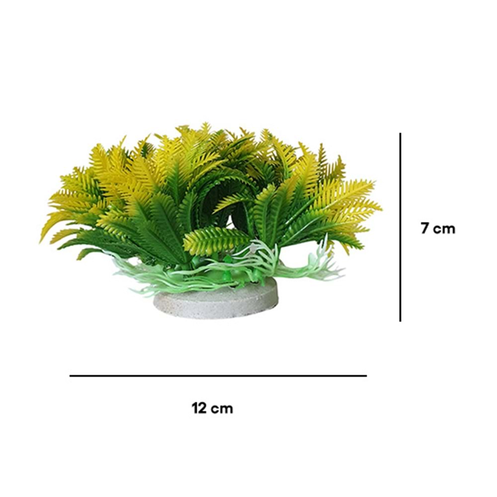 BONİSA PLASTİK BİTKİ BNS-3699 ( 12 x 7 CM )