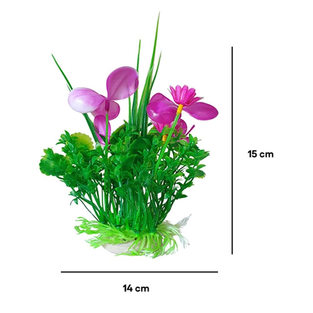 BONİSA PLASTİK BİTKİ BNS-6013 ( 14 x 15 CM )