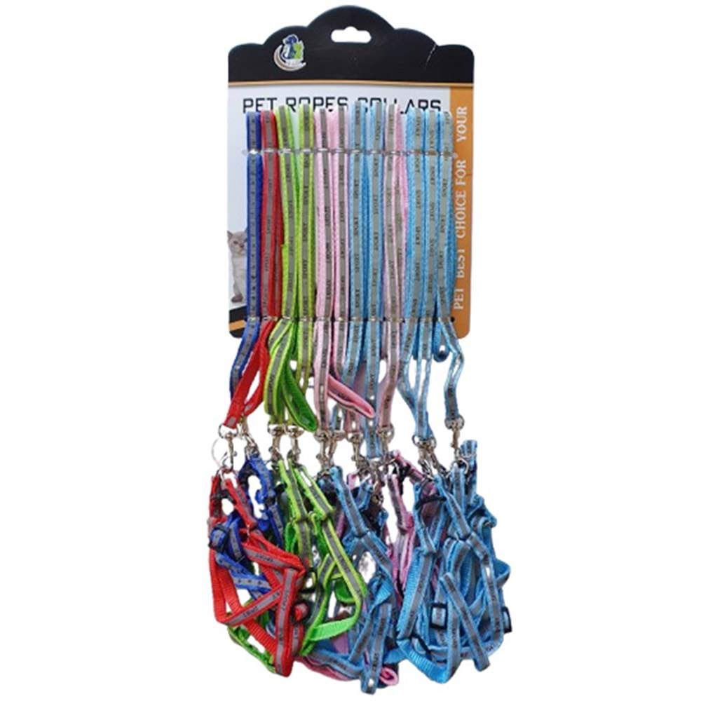 D-PETS SPORT RENKLİ GEZDİRME 12 Lİ KARTELA