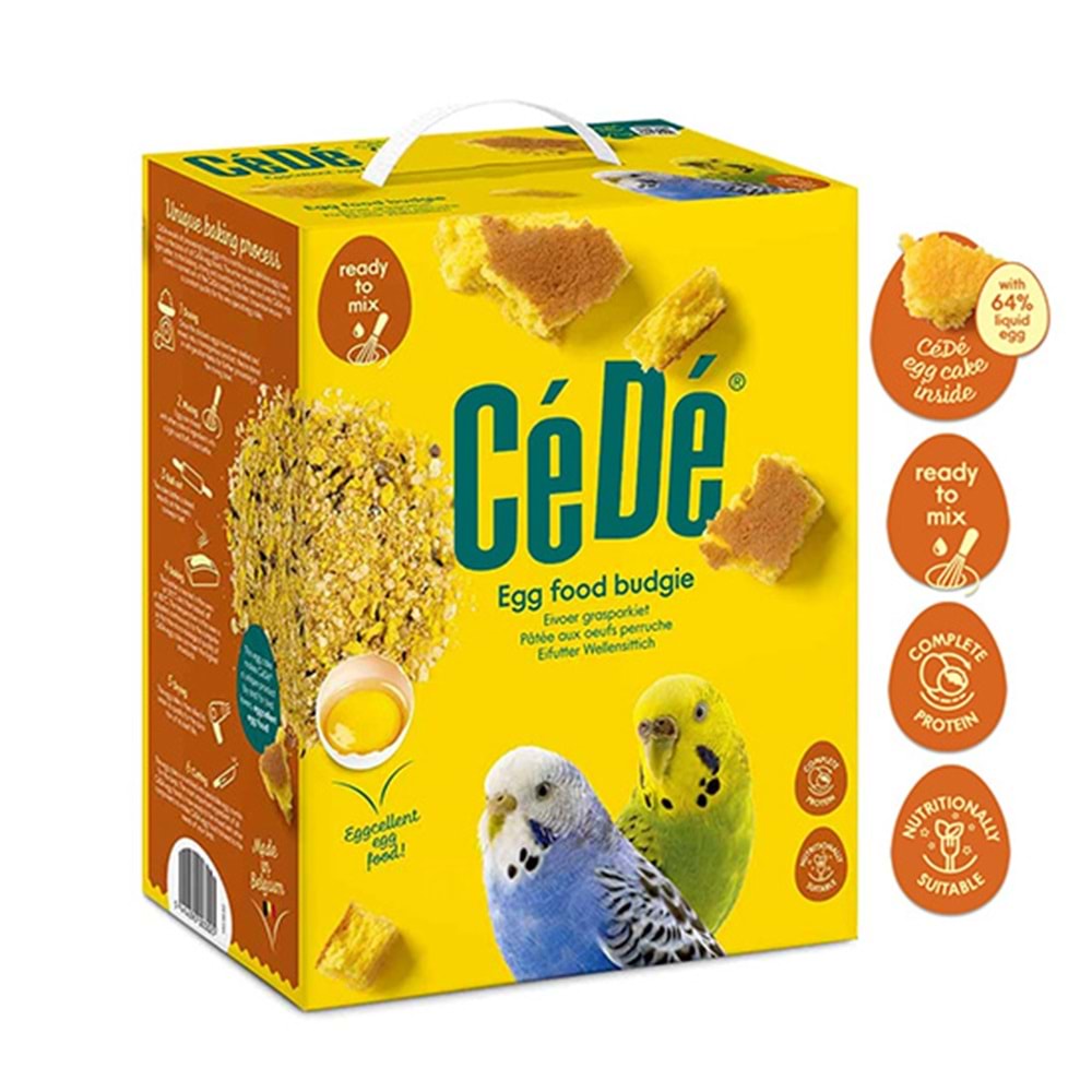 CEDE EGGFOOD KURU YUMURTALI MUHABBET KUŞU MAMASI 5 KG