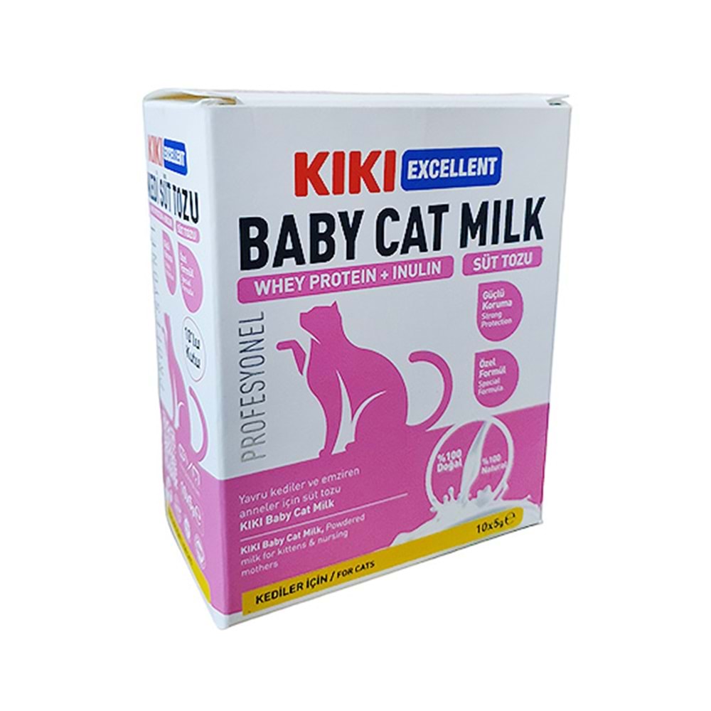 KIKI KEDİ SÜT TOZU SAŞE 5 GR 10 LU