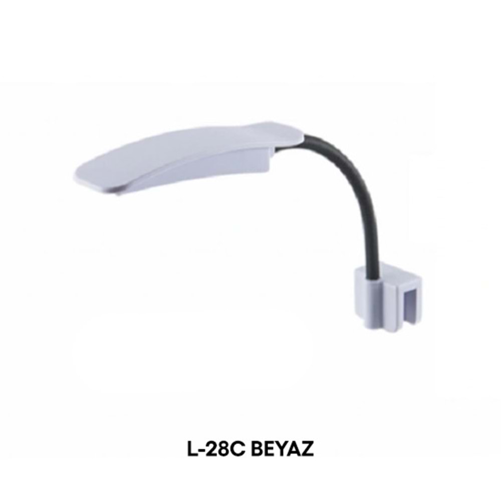 SOBO L-28C-WHITE AKVARYUM LAMBASI MİNİ LED BEYAZ