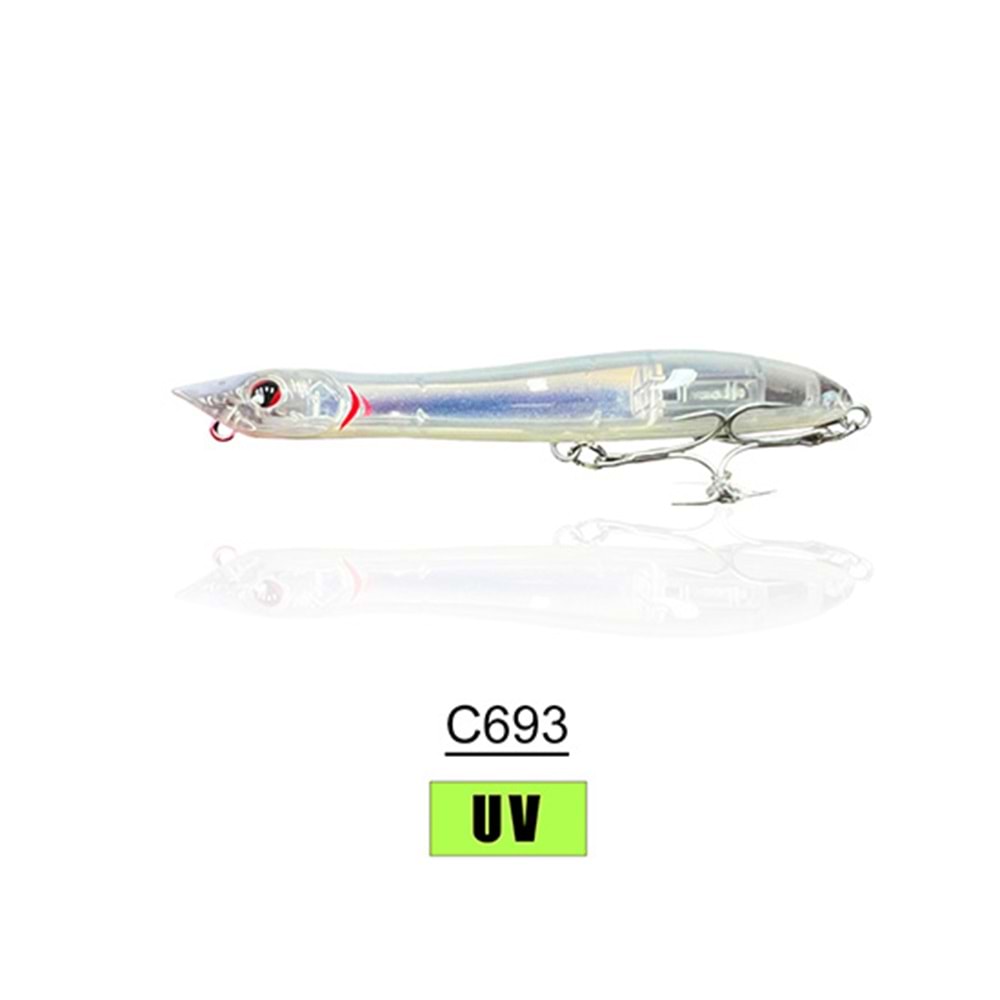 NANIWAOSAKASHI LITTLE BOY 100MM 11GR TOPWATER C693