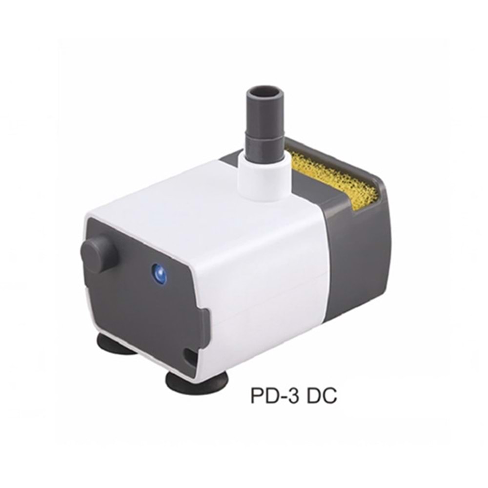 SOBO PD-3 DC USB KAFA MOTORU 2W 200 LT/SAAT