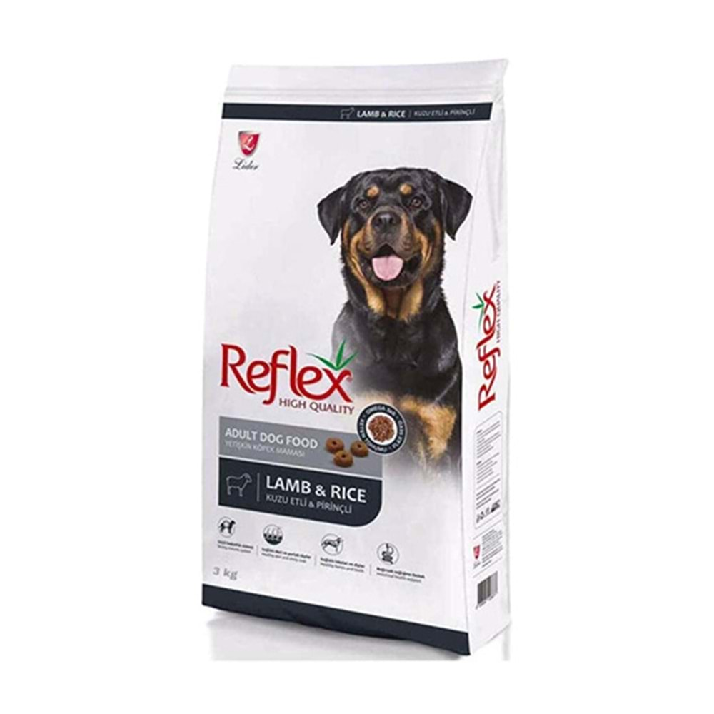 REFLEX 3 KG KUZU & PİRİNÇ ADULT YETİŞKİN KÖPEK MAMASI