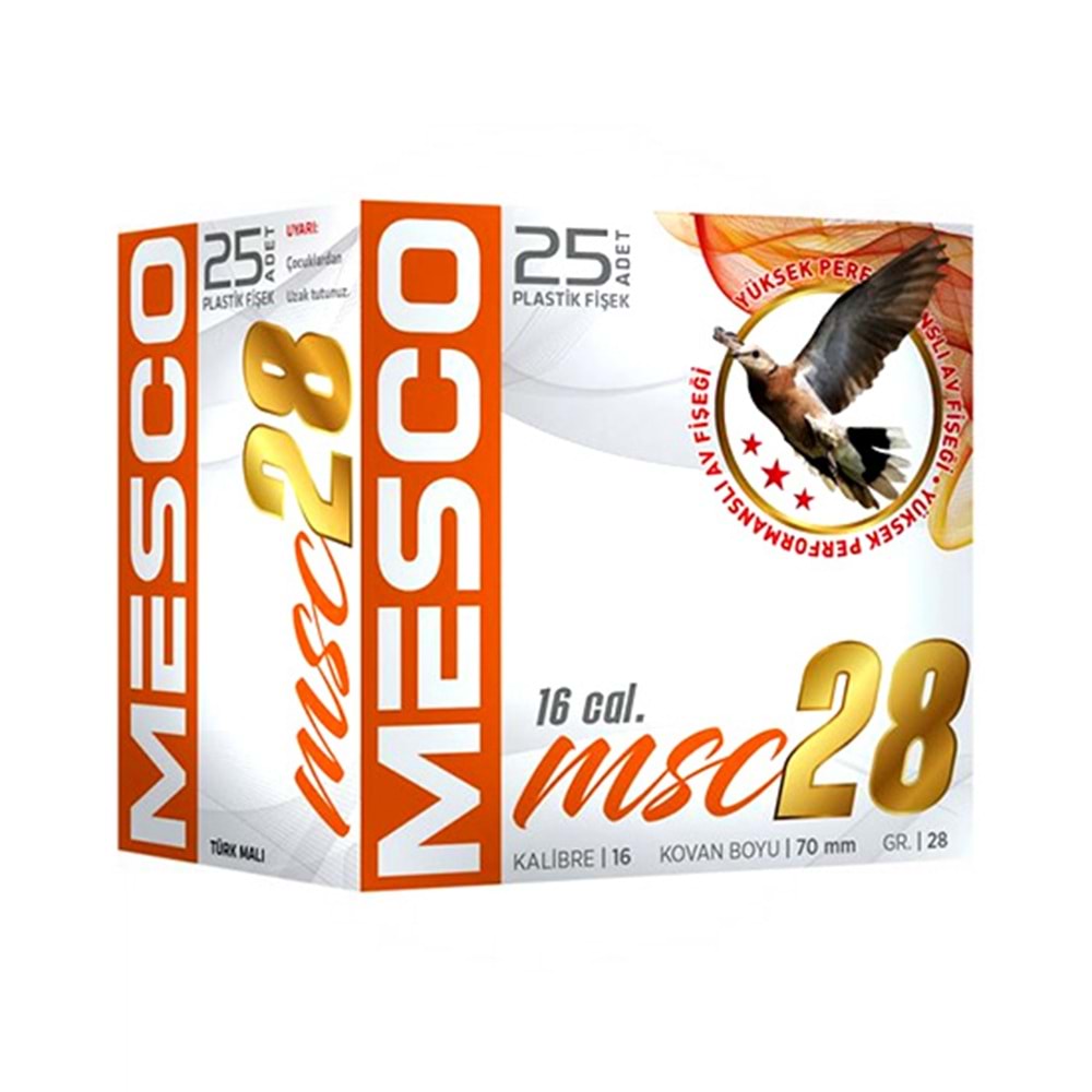 MESCO 16 CAL 28 GR AV FİŞEĞİ