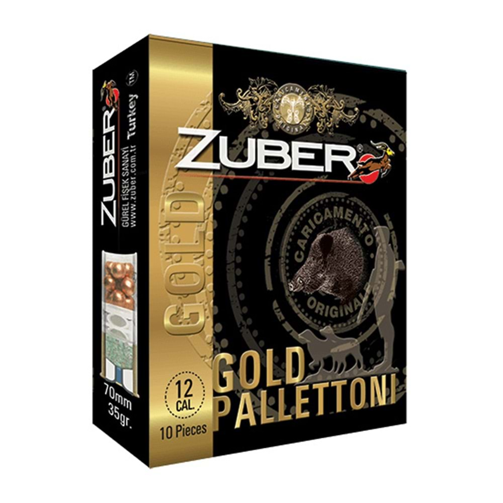 ZUBER 12 CAL. ŞEVROTİN 9 LU MİSKET GOLD