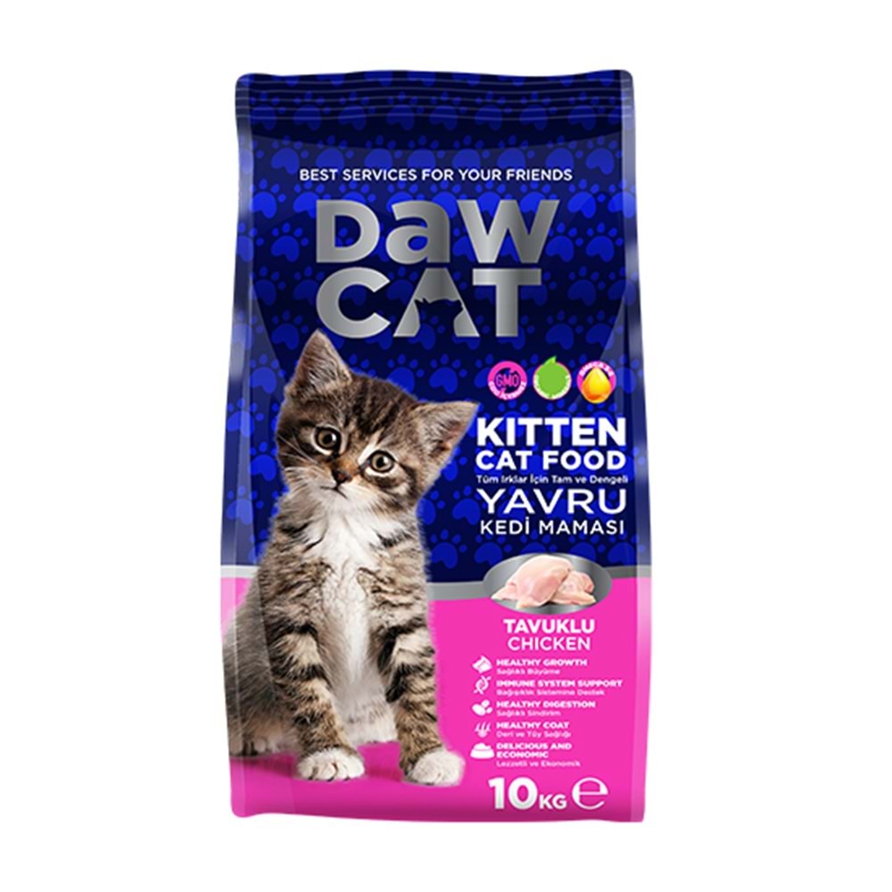 DAWCAT 10 KG YAVRU KEDİ MAMASI