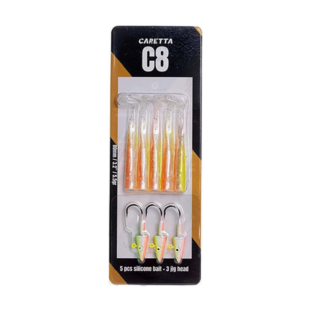 CARETTA C8 8 CM 5,5 GR LEMON BACK