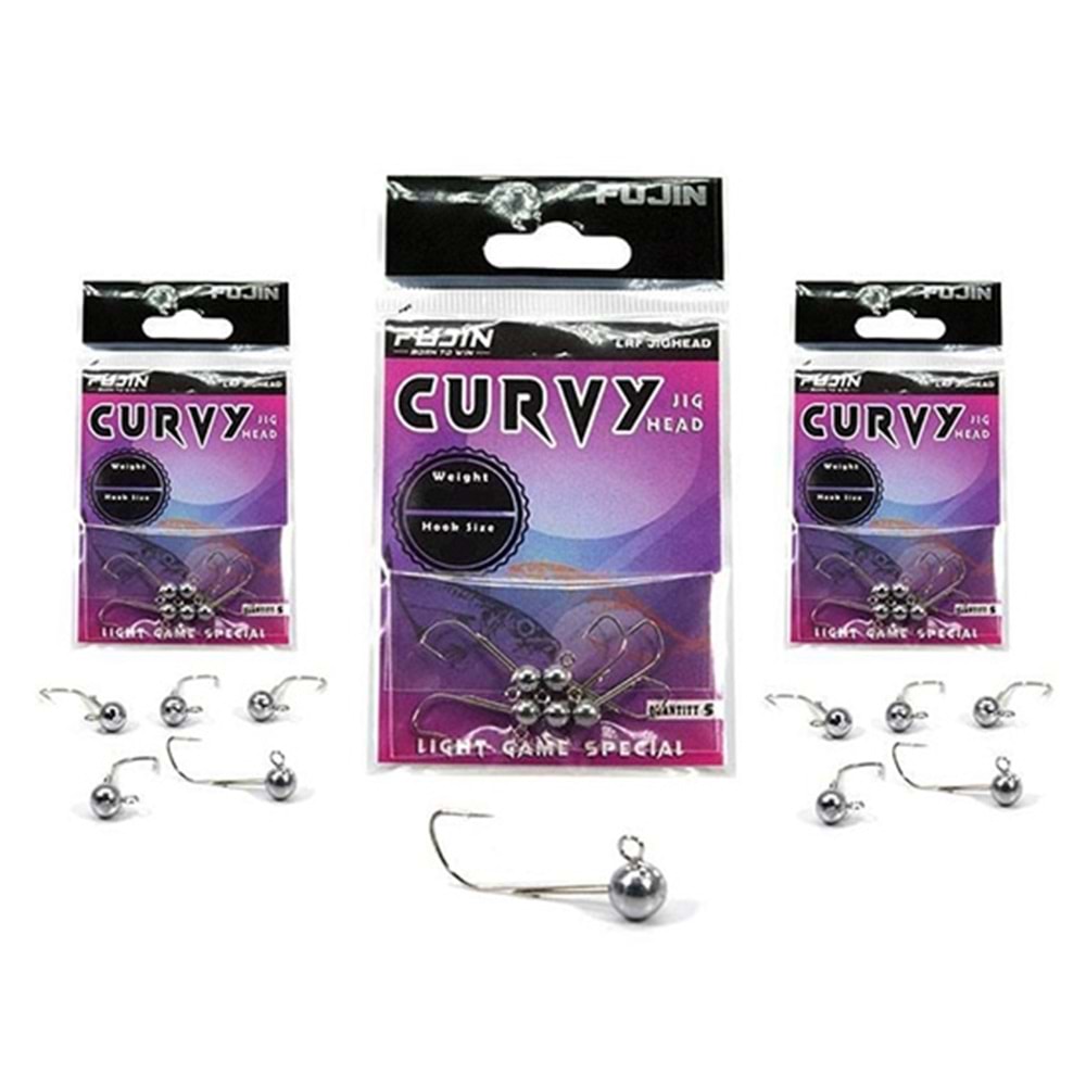 FUJİN CURVY JIG HEAD 1,8GR #4