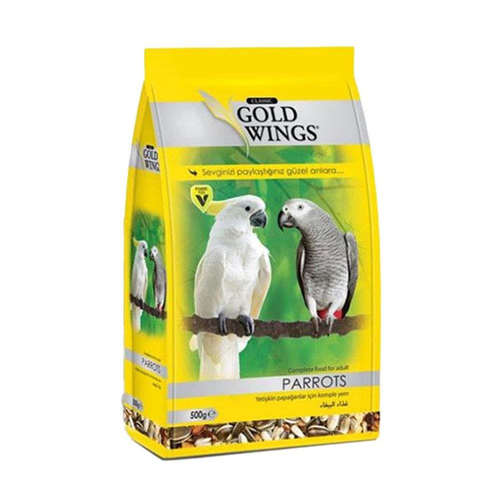 GOLD WINGS 500 GR PAPAĞAN YEMİ