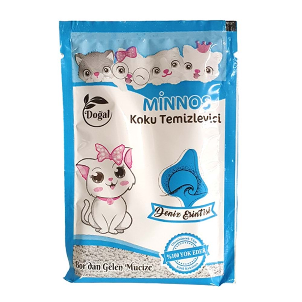 MİNNOŞ KEDİ KUMU KOKU GİDERİCİ DENİZ ESİNTİSİ 25 GR