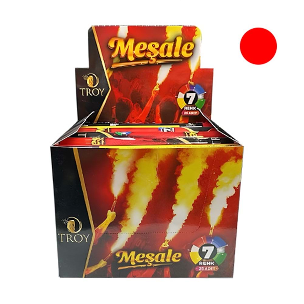 TROY TORCH MEŞALE KIRMIZI