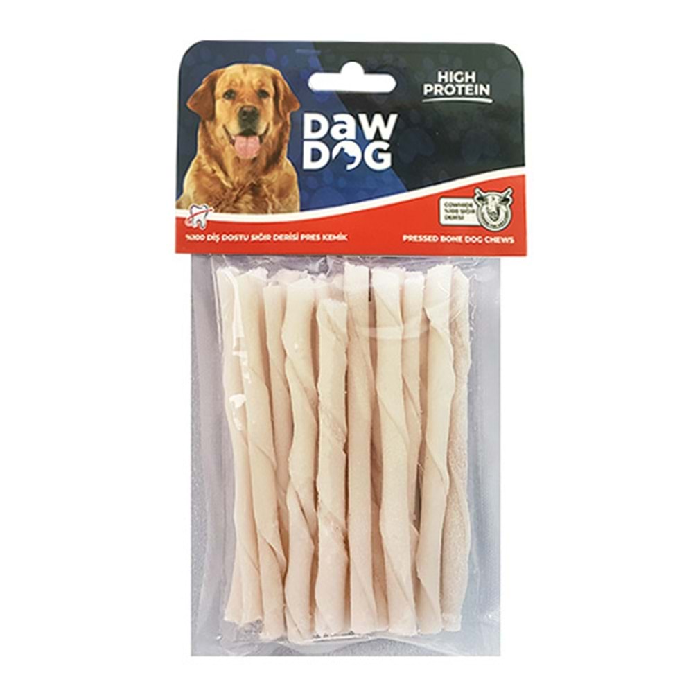 DAWDOG DERİ BURGU ÇUBUK M BOY 25 Lİ PAKET BEYAZ