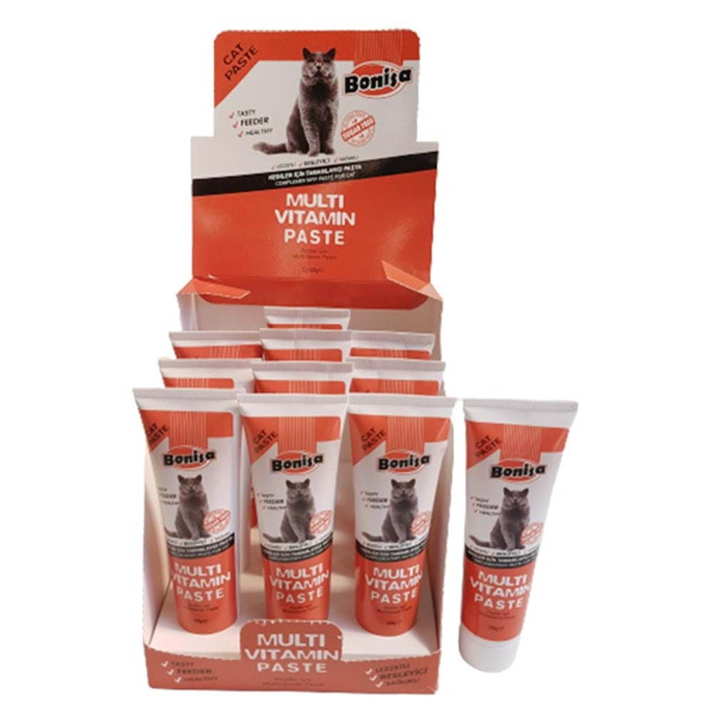 BONİSA MULTİVİTAMİN PASTE CAT 100 GR