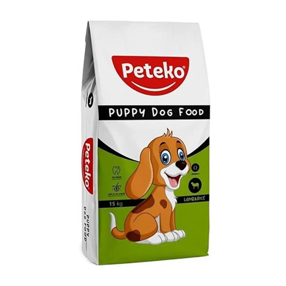 PETEKO 15 KG YAVRU KÖPEK MAMASI PUPPY KUZULU