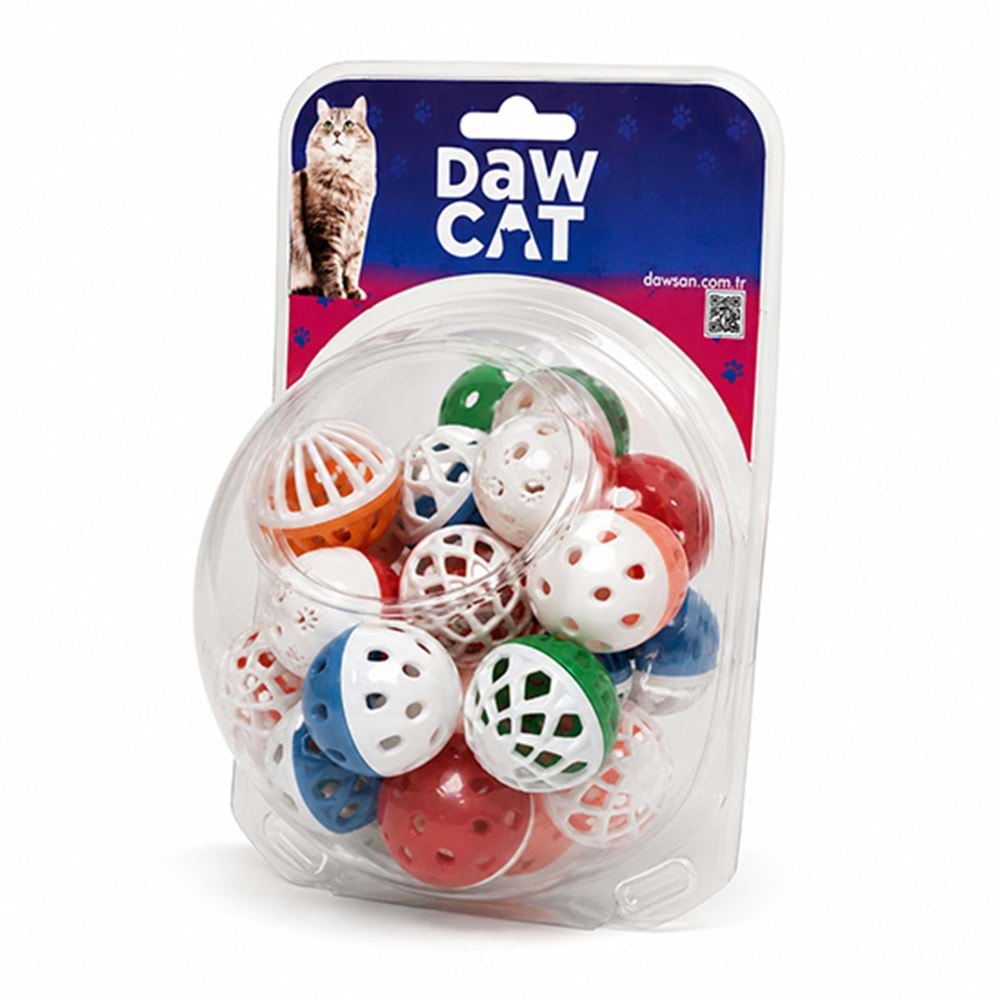 DAWCAT KEDİ TOPU OYUNCAK 28 Lİ