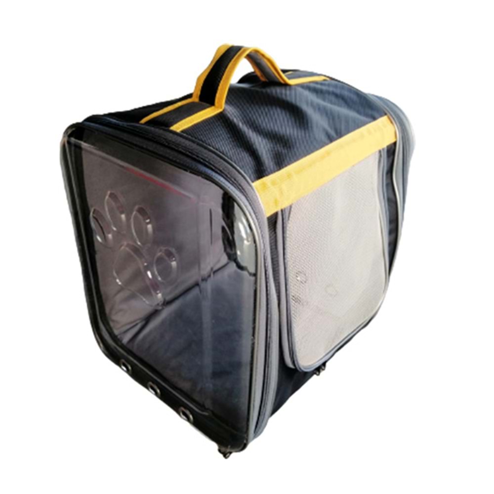 BONİSA ÇİFT CAM ASTRONOT SIRT TAŞIMA KEDİ KÖPEK TAŞIMA ÇANTASI