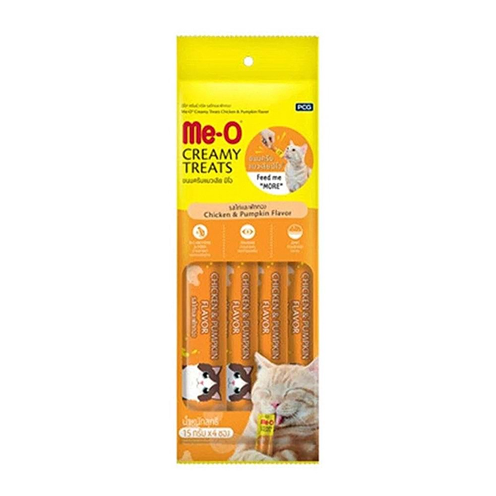 ME-O 60 GR NO: 11 TAVUK & BAL KABAĞI KEDİ ÖDÜLÜ 4 X 15 GR