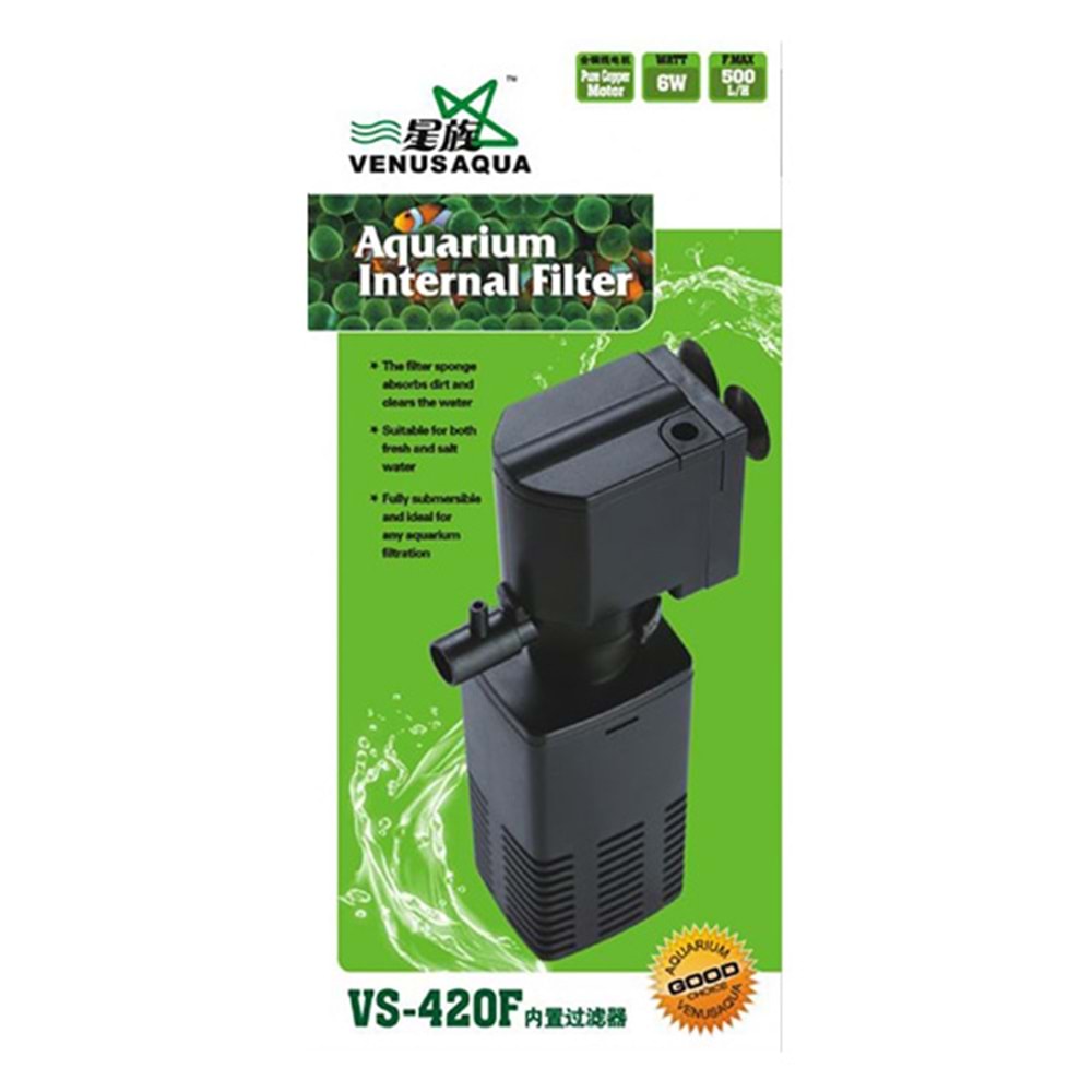 VENUSAQUA VS-420F 500 LİTRE AKVARYUM FİLTRESİ