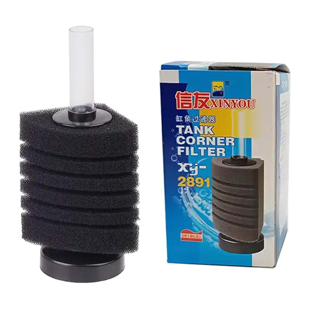 XINYOU XY-2891 KÖŞE SÜNGER FİLTRE 10 CM