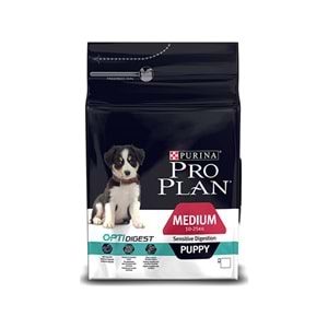 PRO PLAN 3 KG MEDIUM PUPPY SENSITIVE KUZU ETLİ KÖPEK MAMASI