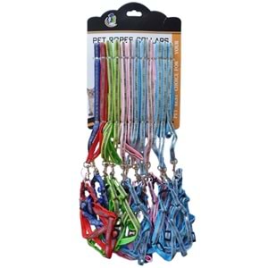 D-PETS SPORT RENKLİ GEZDİRME 12 Lİ KARTELA