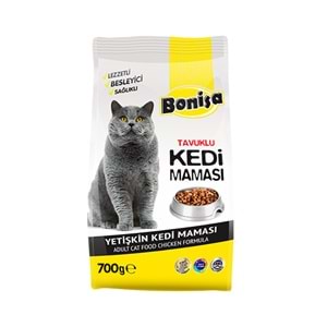 BONİSA 700 GR KEDİ MAMASI TAVUKLU