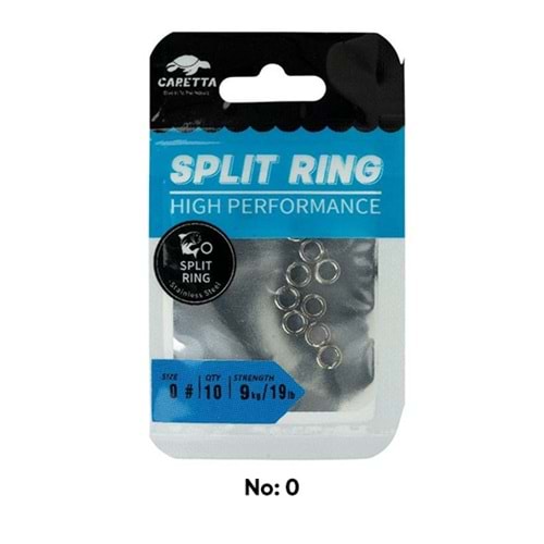CARETTA SPLIT RING NO: 0
