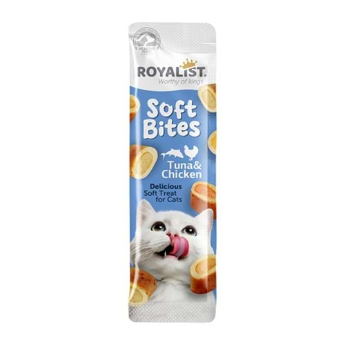 ROYALİST SOFT BİTES TUNA & CHİCKEN 10 GR