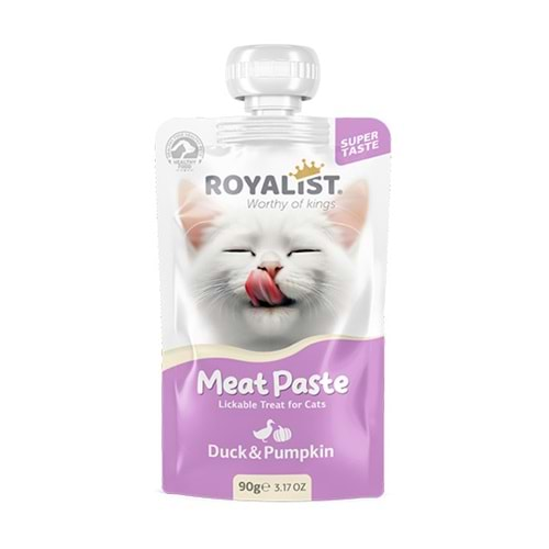 ROYALİST MEAT PASTE CAT DUCK & PUMPKİN 90 GR