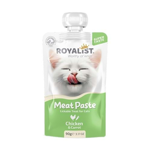 ROYALİST MEAT PASTE CAT CHİCKEN & CARROT 90 GR