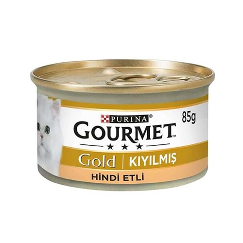 GOURMET GOLD 85 GR KIYILMIŞ HİNDİ ETLİ
