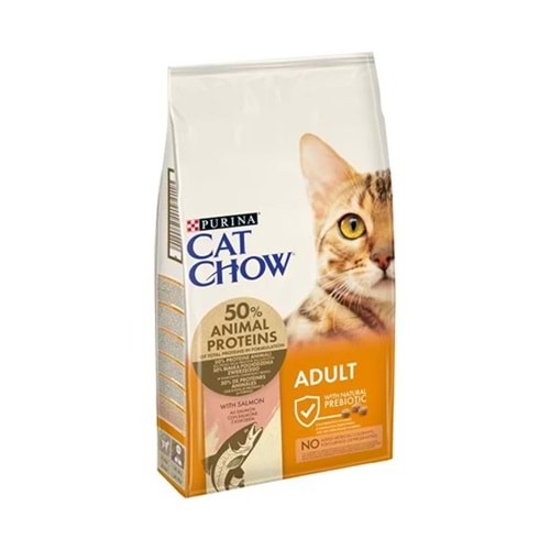 CAT CHOW 15 KG ADULT SOMONLU KEDİ MAMASI