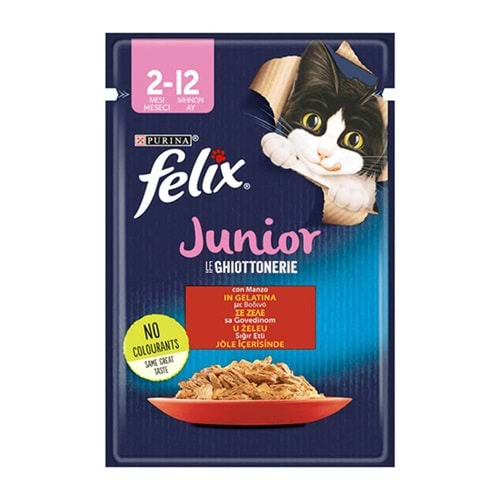 FELİX 85 GR JUNIOR AGAIL BEEF YAVRU SIĞIR ETLİ